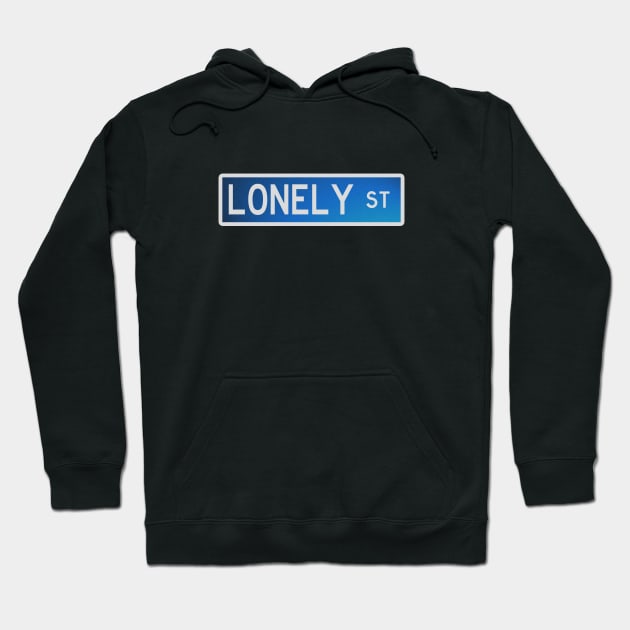 Lonely Street Heartbreak Hotel Hoodie by ShredBeard